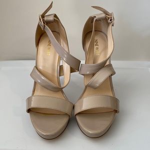Nine West Strapped Heel